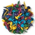 thumbnail image 1 of HUGFEGWE 100Pcs Mini Brads Multicolor Paper Craft Stamping Scrapbooking DIY Tool Size 4 mm CJB91-123154, 1 of 5