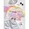 thumbnail image 3 of Just Believe Gothic Slogan Tie Dye Spiral Women -Image by Shutterstock, Female Medium, 3 of 4