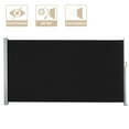 thumbnail image 2 of 120x63 In Retractable Side Awning Outdoor Water Repellent Screen Privacy Divider, 2 of 11