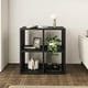 thumbnail image 4 of Librero organizador MORU LUMINA Negro estante modular para libros Mueble organizador multiusos, 4 of 8