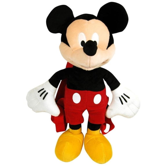 Plush Backpack - Disney - Mickey Mouse