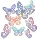thumbnail image 1 of 72 Pcs Butterfly Wall Decors Removable Stickers 3D Wall Murals for Party Table Room, 1 of 4