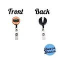 thumbnail image 3 of Philippians I Can Do All Things Through Christ Bible Christian Retractable Reel ID Badge Key Card Name Tag Holder with Clip, 3 of 6