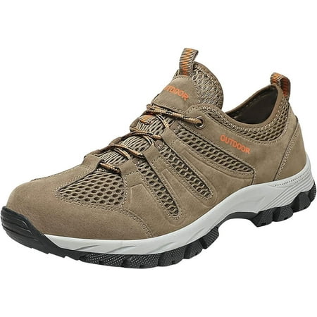 Waterproof Hiking Boots For Men Outdoor Lightweight Trekking Trails Shoes Backpacking Mountaineering Boots
