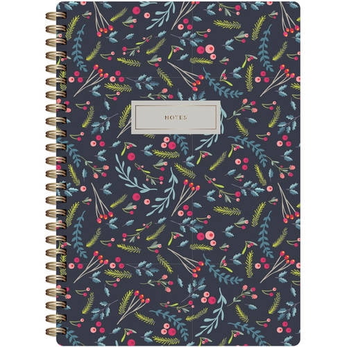 Botanical Composition SpiralBound Notebook, 7" x 9.5"