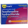 Sunmark Fexofenadine Hydrochloride 180 mg Tablets - 15 ct