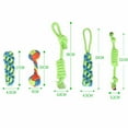 thumbnail image 2 of Pet Chew Toy Braided Cotton Rope toy grinding Puppy Bite-Resistant Teeth Cleaning Toy for Small Medium Large Pet, 2 of 5