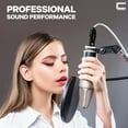 thumbnail image 4 of Balanced XLR Cable Male to Female - 35 Feet White - Pro 3-Pin Microphone Connector for Powered Speakers, Audio Interface or Mixer for Live Performance & Recording, 4 of 4