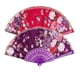 thumbnail image 1 of plegable de estilo dulce para fiesta de baile de mano Rosa, rojo y morado Zulema Ventilador plegable Sweet Style Flower, 1 of 8