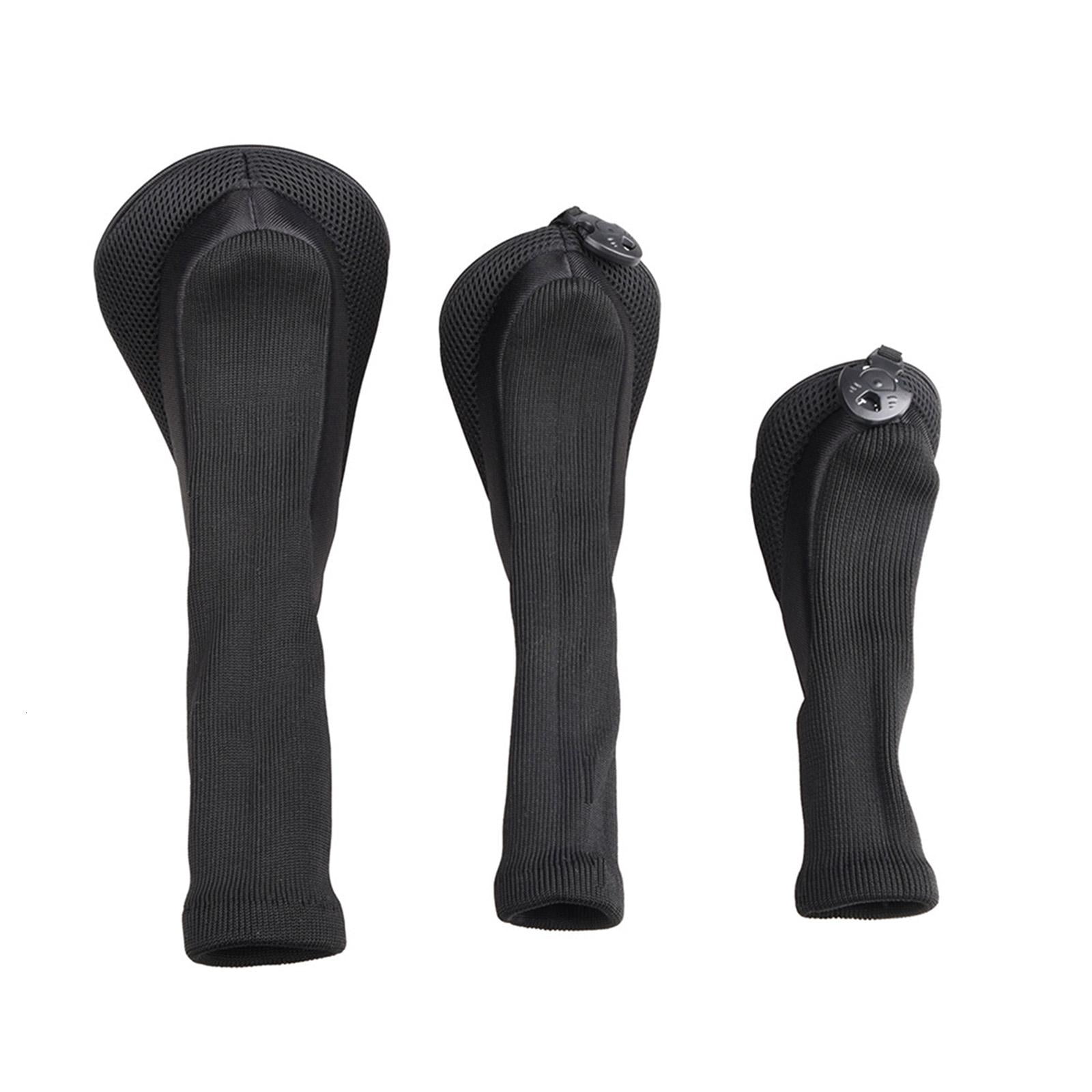 Yihuala 3 Pack Golf Club for Head Covers for Woods Long Cover Driver Fairway Golf Headcovers Set with Interchangeable .