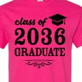 thumbnail image 4 of Inktastic Class of 2036 Graduate with Graduation Cap T-Shirt, 4 of 5