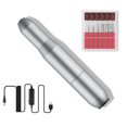 thumbnail image 1 of Bolígrafo para pulir uñas con alimentación por USB, 20.000 vueltas, pequeño bolígrafo para pulir uñas portátil, herramientas eléctricas para uñas, 1 of 6