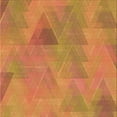 thumbnail image 1 of Ahgly Company Indoor Square Patterned Carrot Orange Area Rugs, 7' Square, 1 of 6