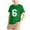 Green, variant on Eltusu Boys Short Sleeve Tops, Athletic Crew Neck Pullover Summer Kids T-shirts Sky Blue Size 10 T