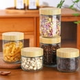 thumbnail image 6 of Kitchen Storage Containers Glass Jars With Airtight Lids Overnight Oats Containers With Lids Wide Mouth Mason Salad Jars Glass Food Storage Containers For Snacks Yogurt Sugar Visit The, Kitchen Storag, 6 of 9