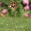 Dahlia Flower Wind Spinner 4"