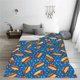 thumbnail image 5 of Fotbe Hot Dog 1 Manta de Franela Acolchonada con Estampado, Súper Suave y Esponjosa, Extra Grande para Sofá, Cama, Uso Todo el Año-50"x40", 5 of 7