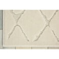 thumbnail image 4 of Nourison  Gleam Diamond Area Rug Ivory 9'3" x 12'9" Polyester Trellis 10' x 14' Indoor N/A Rectangle, 4 of 5