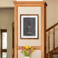 thumbnail image 4 of Barware Blueprint III - Barnwood Framed Print - 17 x 20 - Maple, 4 of 4