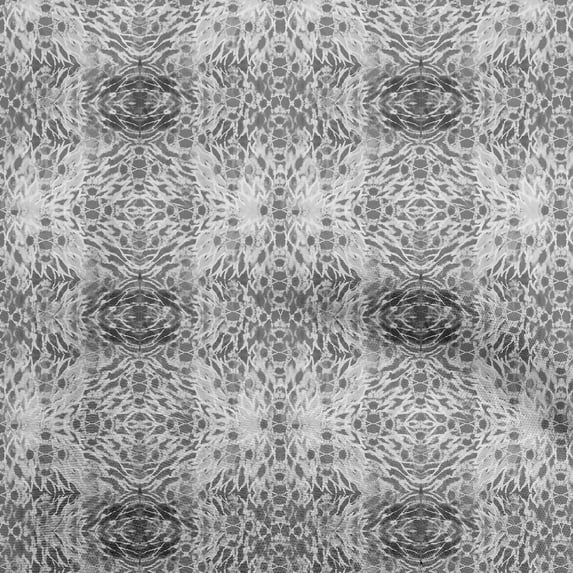 oneOone Cotton Poplin Twill Gray Fabric Animal Craft Projects Decor Fabric Printed By The Yard 56 Inch Wide