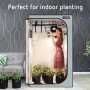 VIVOSUN 6 In 390 CFM Inline Fan, 6In Carbon Filter and 8Ft Ducting, Temperature Humidity Monitor for Grow Tent Ventilation