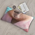 thumbnail image 5 of Kdxio Island Vacation Guinea Pig Pattern Pillowcase with Envelope Closure,20" x 36" Pillow Cases,Gifts for Men or Women-No pillow, 5 of 5