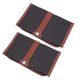 thumbnail image 3 of 2pcs lienzo lápiz bolsas rodantes práctico dibujo lápiz organizador de almacenamiento bolsa, 3 of 5