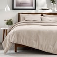 thumbnail image 3 of Bare Home 7-Piece Heathered Bed in a Bag, Queen, Heather Pebble, 3 of 10