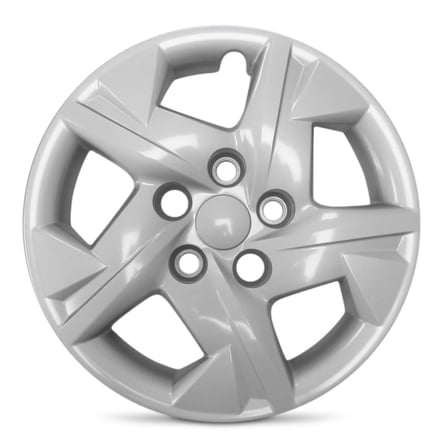New 4 Pcs Wheel Cover /Hubcaps for 2020-2024 Hyundai Venue 15 inch Rim Painted Silver Plastic