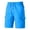 Blue, variant on Mens Casual Cargo Shorts With Pockets Drawstring Waist Knee Length Mens Gym Shorts For Fashion Daily Wear,Gray,XL