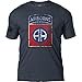 thumbnail image 3 of 7.62 Design Army 82nd Airborne Division 'Distressed' Patriotic Men's T Shirt (Small), 3 of 4