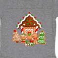 thumbnail image 3 of Inktastic Gingerbread House Christmas Boys or Girls Baby Bodysuit, 3 of 4