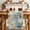 Brown, variant on Teal Blue Coastal Table Runner 72 Inches, Summer Beach Starfish Shell Coral Nautical Retro Bed Runner Dresser Scarves Tabletop for Indoor Outdoor Parties/Ceremony/Banquet, 14" x 72"