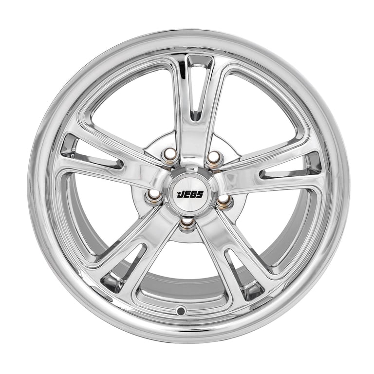 JEGS 681804 JV-1 Wheel Size: 17 x 7 Bolt Pattern: 5 x 4.50 Back