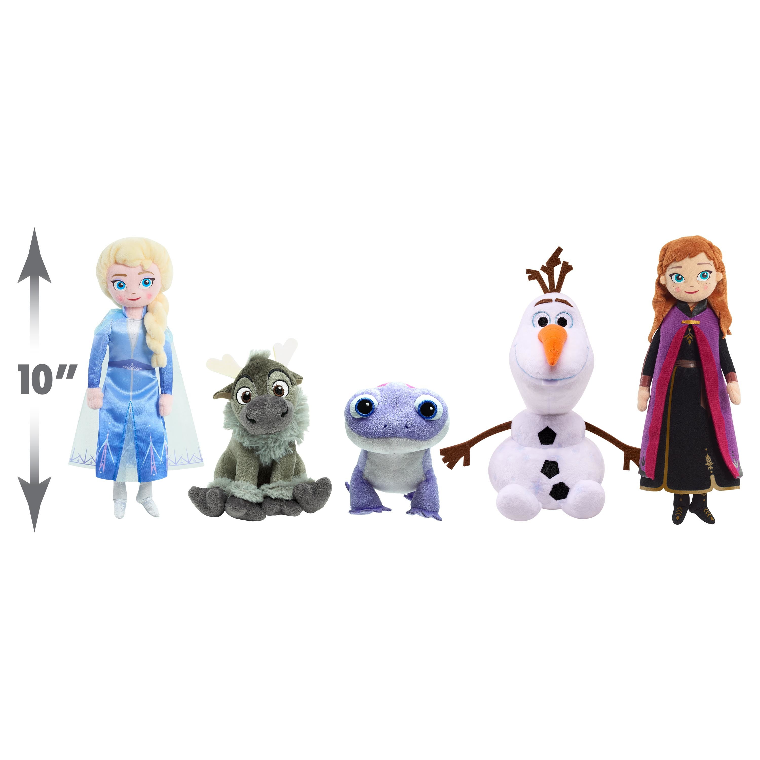 frozen ii plush collector set