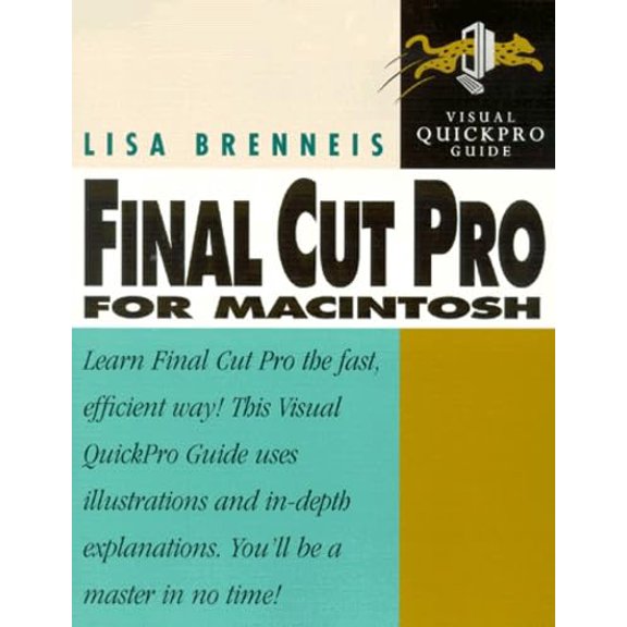 Pre-Owned Final Cut Pro for Macintosh (Paperback) 0201354802 9780201354805