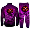 thumbnail image 3 of MKLEKYY Leggings 2024Lift Digital Print 3D Hooded Sweatshirt Threaded Leggings Set, 3 of 3