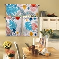 thumbnail image 5 of Boho Kitchen Curtains and Valances Set - 3 Piece Kitchen Curtains 36 Inch Length Sets with Valance for Windows Rod Pocket Boho Kitchen Decor Decorations, 5 of 5