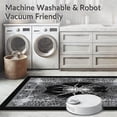 thumbnail image 5 of ODIKA 2'x3' Machine Washable Non-Slip Area Rug, Spooky Spider Web High Traffic Rug, Black, 85219, 5 of 7