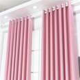 thumbnail image 3 of veasfak Window Curtain Insulation Thermal Insulation Darken Home Modern Pink, 3 of 9