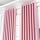 thumbnail image 3 of Cortina de ventana Zulema Panel de cortina de ventana Ojal Oscurecimiento 55 pulgadas Rosa Rosado, 3 of 8