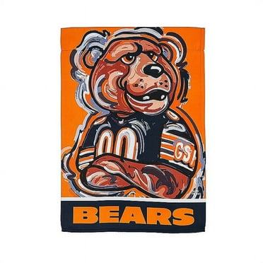 WinCraft Sports 5-ft W x 3-ft H Chicago Bears Flag in the Decorative Banners & Flags department