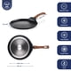 thumbnail image 3 of Sartén Crepes - 28 cm Crepera Antiadherente Apta para Inducción WESTINGHOUSE CREPERA ANTIADHERENTE DE MARMOL NEGRO MADERA 28 CM, 3 of 3