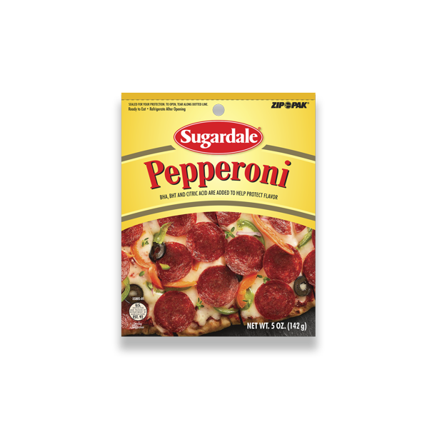 Sugardale brand Sliced Pepperoni, 5 oz