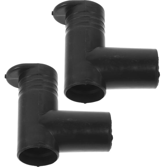 Mobestech 2Pcs Clothes Rack Kit Plastic Right Angle Joints Easy Install Replacement