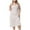 #288-White, variant on Taylonsss Womens Solid Color Satin Sleepwear Casual Sleeveless Long Nightgown with Built-in Bra Fashion Loungewear