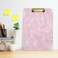 thumbnail image 5 of FMSHPON Candy Background Clipboard Hardboard Wood Nursing Clip Board and Pull for Standard A4 Letter 13x9 inches, 5 of 7