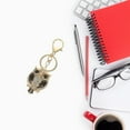 thumbnail image 2 of heka Sparkling Owl Keychain with Rhinestones and Lifelike Model Ornament, 2 of 6