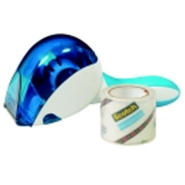 Tape Dispenser Blue Easy Grip 1.88 x 600 In.