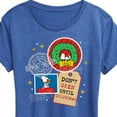 thumbnail image 3 of Peanuts - Christmas - Don't Open Until Christmas - Women's Short Sleeve Graphic T-Shirt, 3 of 5